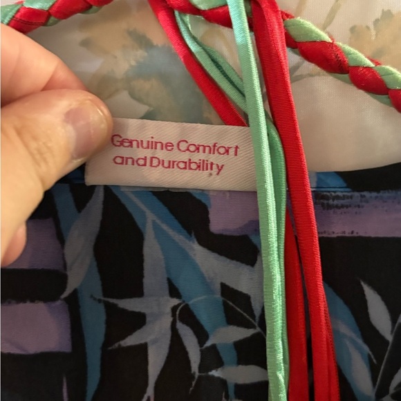 Vintage Vibrant Abstract Patterned Blouse - Picture 7 of 12